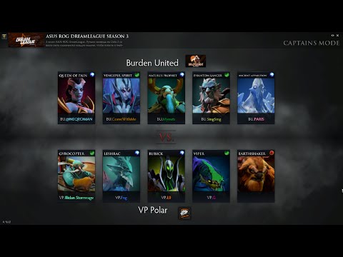 Burder United VS VirtusPro Polar Dota 2 Tournament 2015