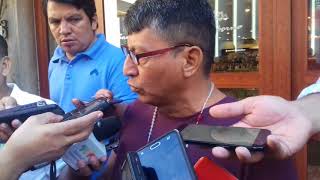 ISABELINO LEÓN MIRANDA DA LECTURA A UN POSICIONAMIENTO