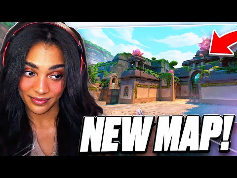 MY FIRST REACTION TO THE NEW VALORANT MAP LOTUS