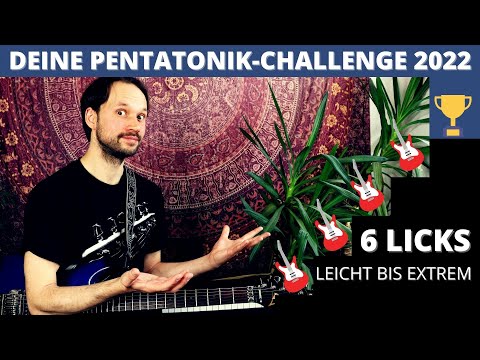 PENTATONIK-CHALLENGE - 6 LICKS