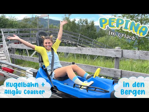 🚠 Kugelbahn, Rodelbahn und Gondel 🔍 Pepina in den Bergen ⛰️ (Oberstdorf / Allgäu Coaster)