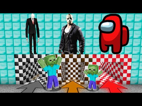 YANLIŞ KATİL MAĞARASINI SEÇERSEN ÖLÜRSÜN 😱 - Minecraft