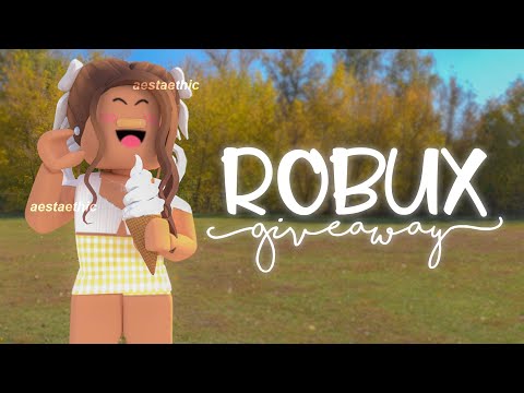 ROBUX GIVEAWAY! *CLOSED* :O || aestaethic