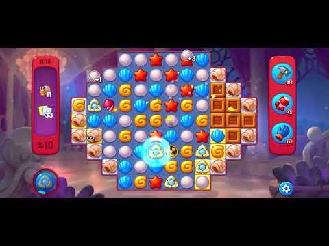 Fishdom Hard level 11116 no boosters フィッシュダム ハード