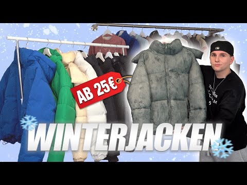 All my WINTER JACKETS❄️🥶| FROM 25€ 🚨😳 | Senad