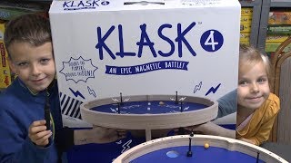 Klask 4 (Game Factory) - Vorstellung - gameplay - Fazit - ab 8 Jahre