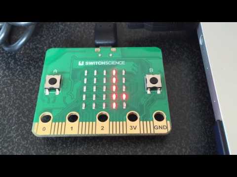 Hello world by micro:bit