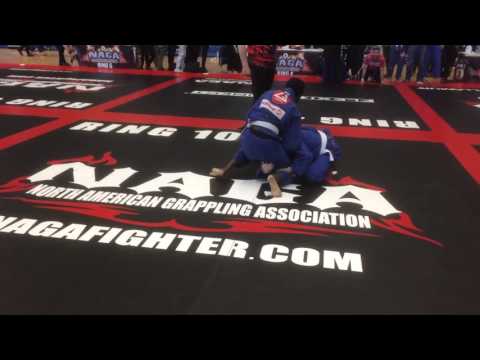 NAGA 2016 White belt gi flyweight semi final