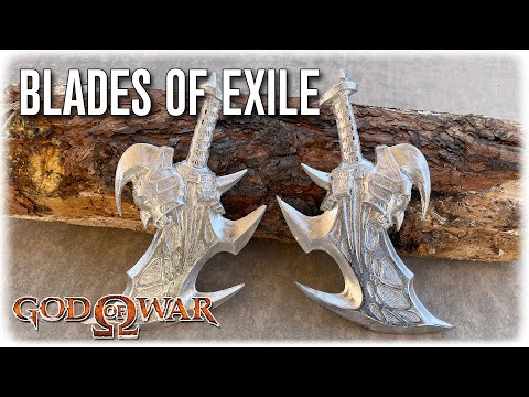 MINI Blades Of Exile From God Of War - Kratos Metal Casting
