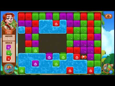 Lost Island Blast Adventure Level 633 - NO BOOSTERS 🏝️ | SKILLGAMING ✔️