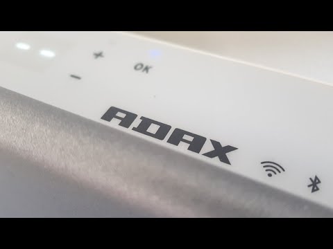 Adax Elektrinis radiatorius ECO08 KET, Baltas video