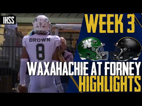 Epic High School Football Shootout: Forney vs Loxahatchee Highlights
