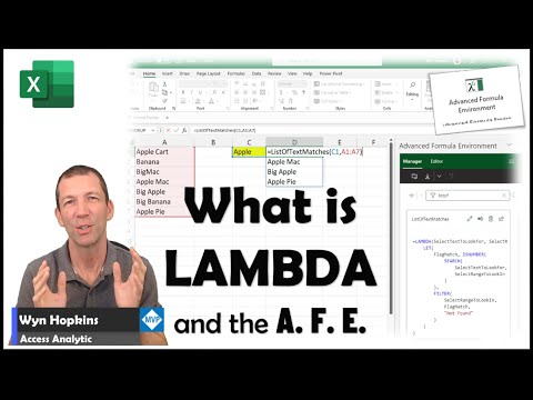What is LAMBDA in Excel