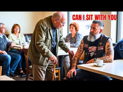“Can I Sit With You?” a Limping Old Man Asked a Hells Angels Biker — What Happened Next Shocked