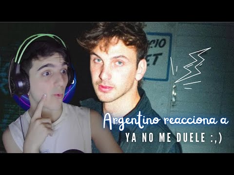 ARGENTINO reacciona a Bauti Mascia, Cele Arrabal - Ya no me duele :,)