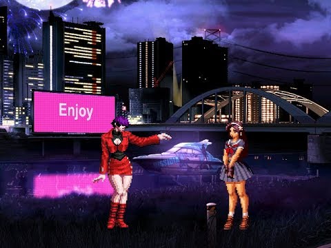 Orochi Shermie vs Magic Athena