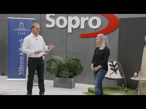 Sopro O-LIVE Show - Designing outdoor areas with Sopro tilelaying systems and Villeroy & Boch