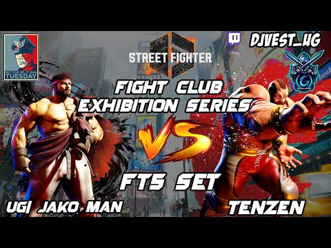 Street Fighter 6 Fight Club Exhibition Series - UG| Jako Man VS TENZEN FT5 Set