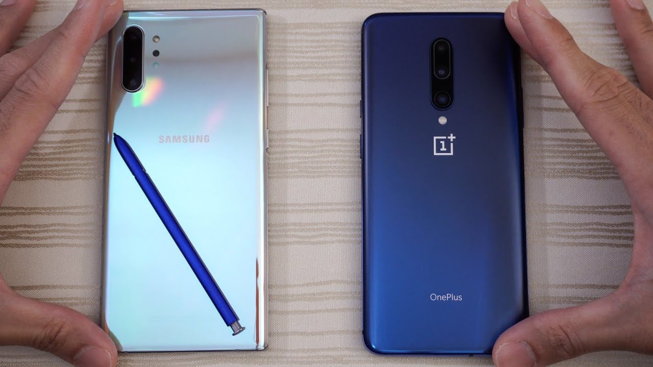 Samsung Galaxy Note 10 Plus vs OnePlus 7 Pro SPEED TEST! Surprising Results!