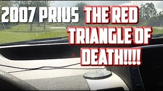 Dealing with the red triangle of death on my 2007 Prius