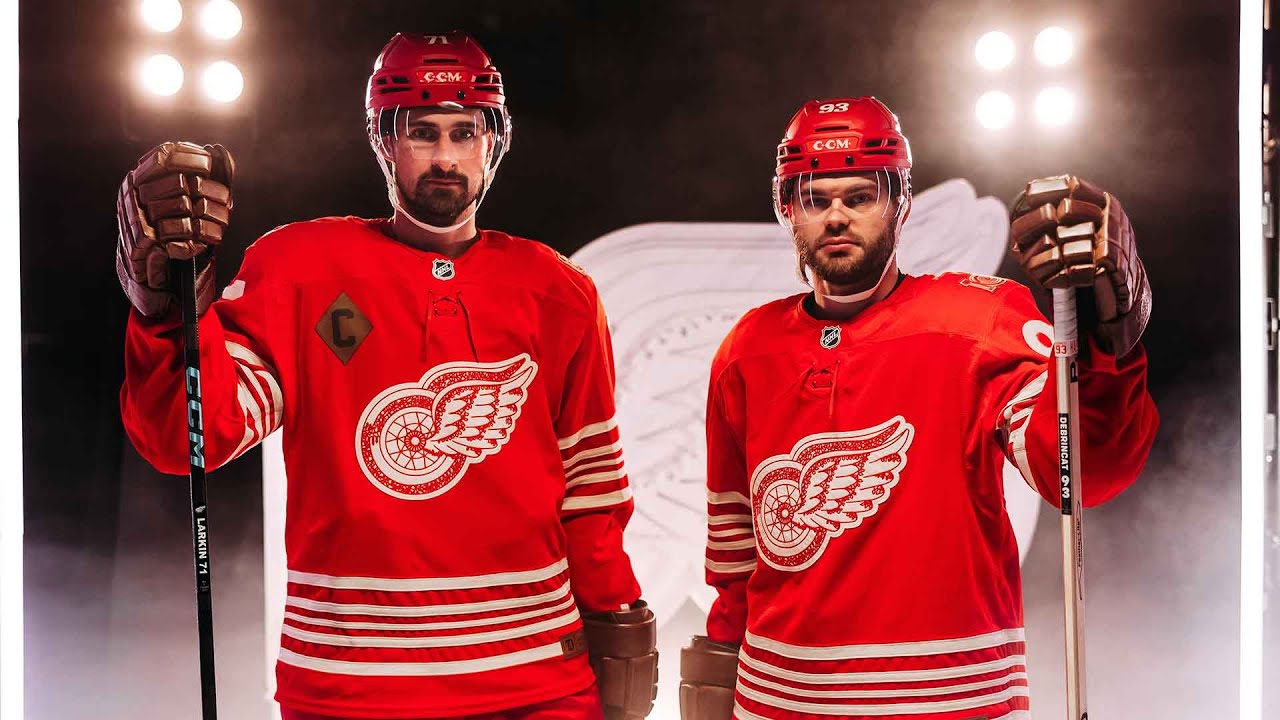 Detroit Red Wings Centennial Jersey Reveal
