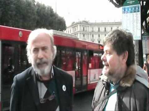 Manifestazione a difesa della costituzione Concentramento