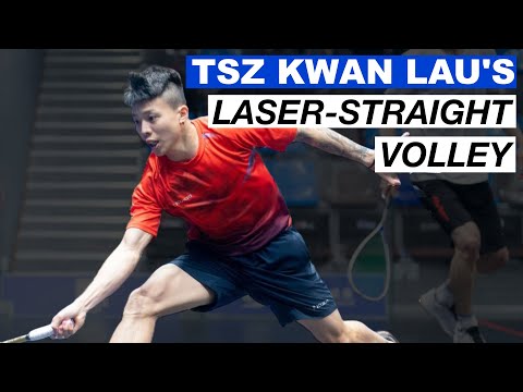 Tsz Kwan Lau's Laser-Straight Volley - OneShot