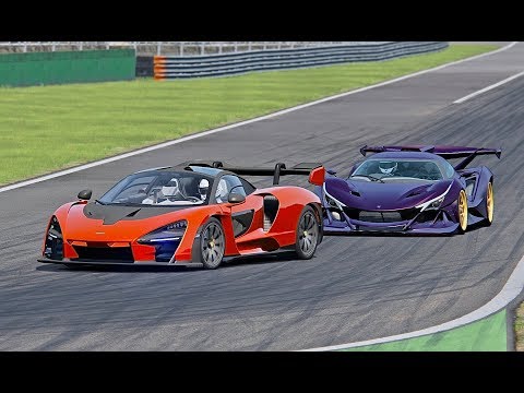 McLaren Senna vs Apollo Intensa Emozione - Monza