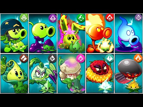 Random 10 Plant & Mint POWER-UP Battlez - Who Will Win? - PvZ 2 Plant Vs Plant
