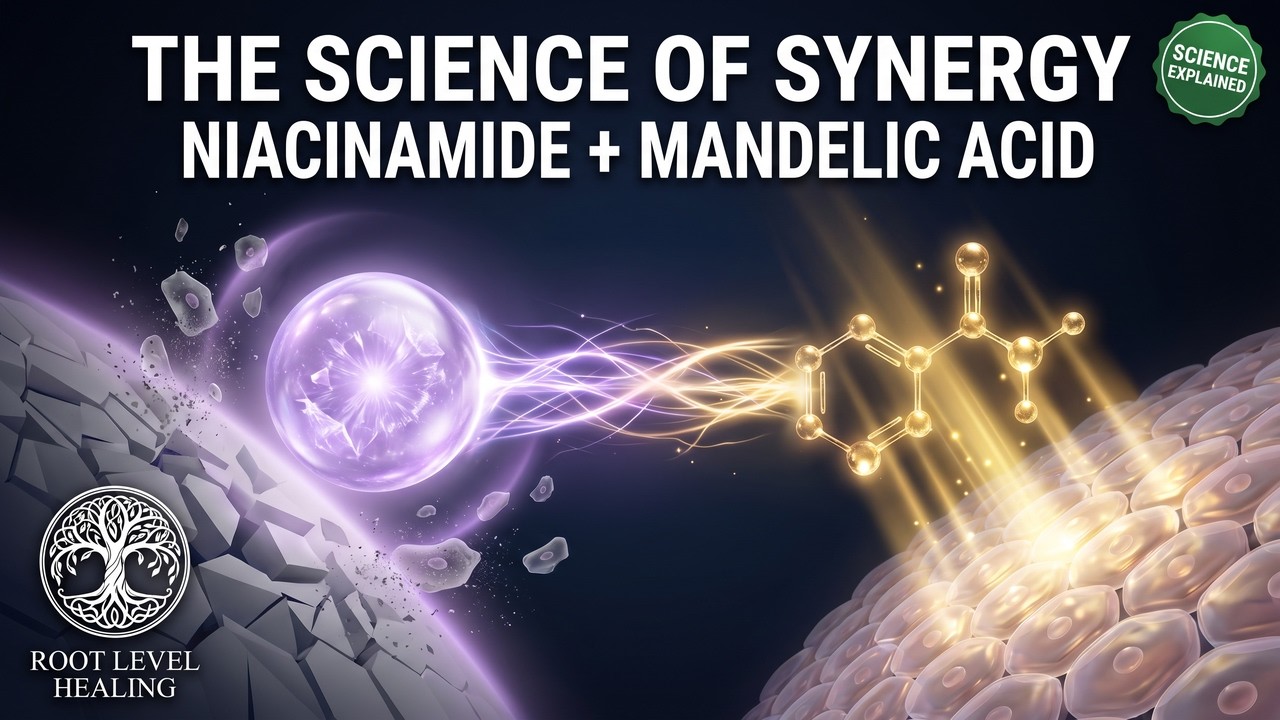 Advanced Skincare Ingredients Synergy: Niacinamide & Mandelic Acid Video
