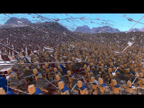 30.000 ARCHERS vs 50.000 GOLDEN KNIGHTS - Ultimate Epic Battle Simulator