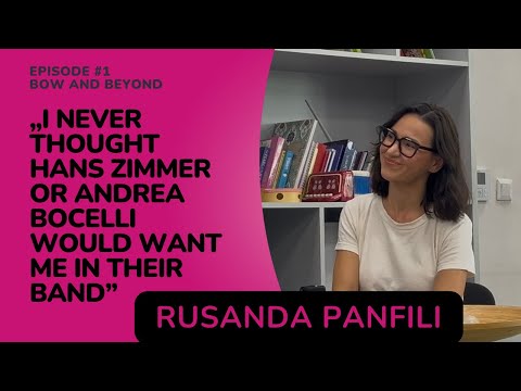 Rusanda Panfili speaks about student life, practice and social media | Bow and Beyond ep. 1