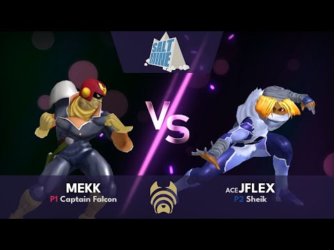 Mekk (Captain Falcon) vs Jflex (Sheik) – Winners Semi Finals | The Salt Mine #30