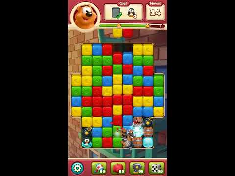 Toon Blast Level 6725 - NO BOOSTERS 🐻🐺🐱 | SKILLGAMING ✔️