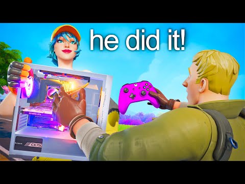 I Offered a Console Player a PC if He Could Outplace Me...