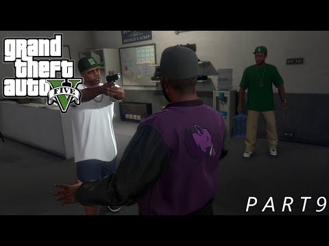Grand Theft Auto 5 Walkthrough Gameplay Part 9 - The Long Stretch (GTA 5)