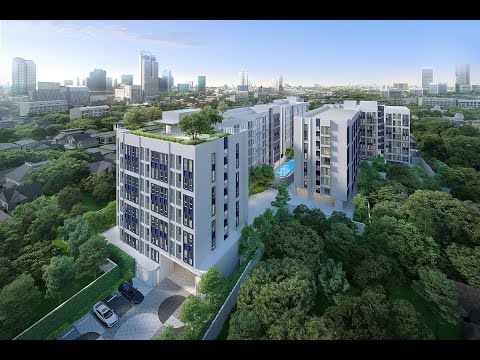 New Low-Rise Condo in Urban Retreat by Leading Thai Developers, close to BTS at Ratchayothin, Chatuchak - Studio Units