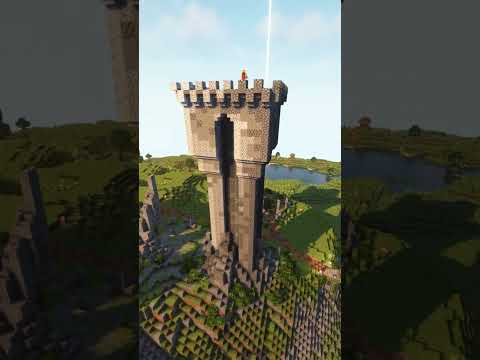 Building another wizard tower|🧙| #Short