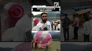 Influx of tourists in Jammu and Kashmir’s Ramban amid heatwave in parts of Northern India