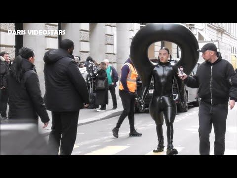 Tommy Cash, Cristiano Ronaldo Jr & more @ Paris Fashion Week 1 march 2024 show Vêtements