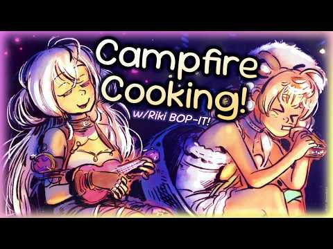 S’MORES!!! w/@RikiPoppet  || ⛺️ CAMP, COOK, & CHAT! ✿ Daisy Dandelion | ChromaSHIFT ✿