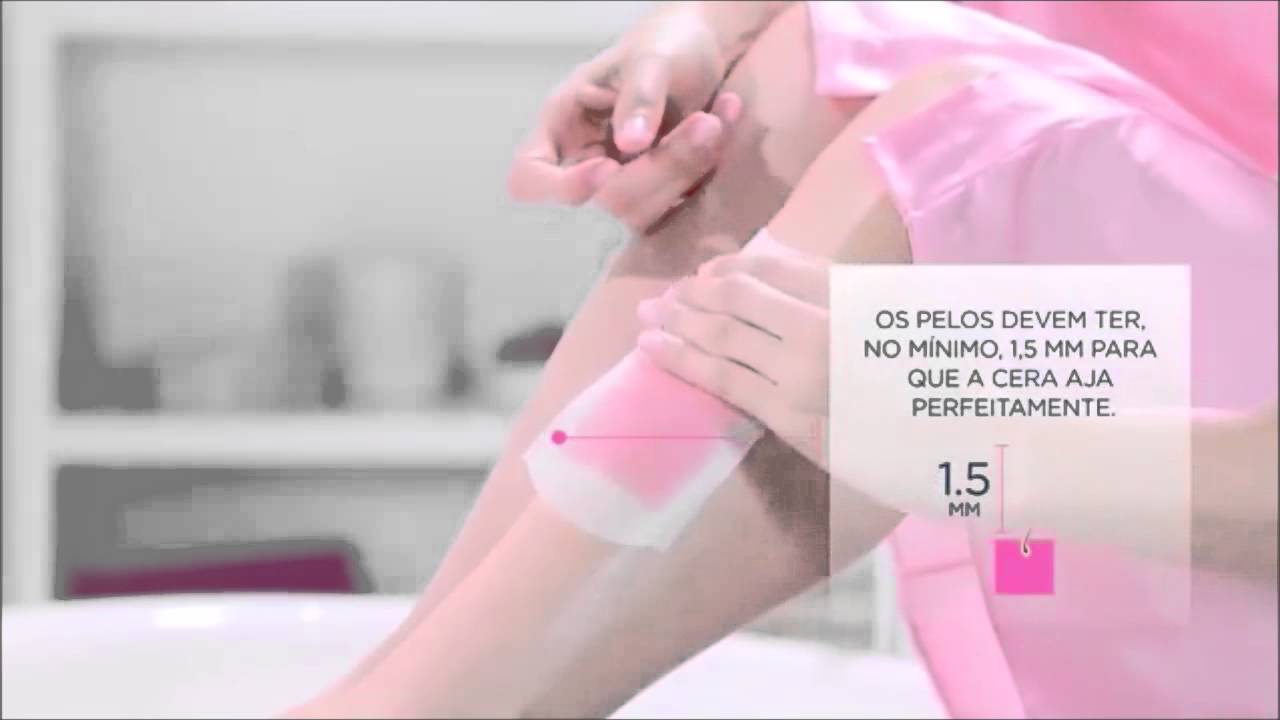 Como Usar Folhas Prontas para Depilação Cera Fria Corporal Veet