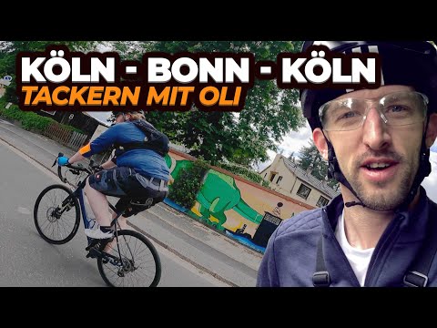 80 km Fahrrad Tour von Köln nach Bonn und wieder zurück