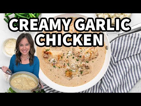 Creamy Garlic Chicken – Rich, Easy, Irresistible!