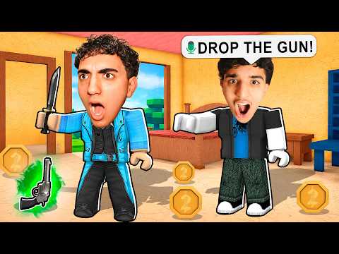 My Brother CONTROLS ME in MM2... *GONE WRONG*