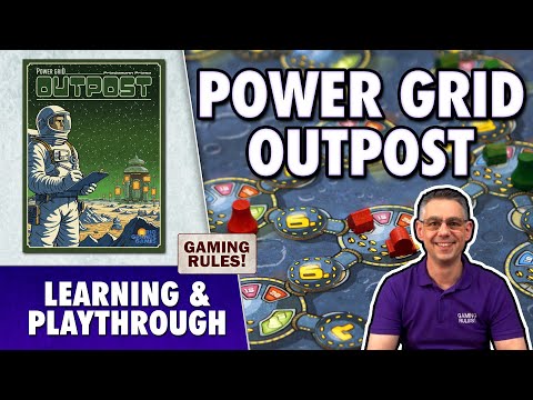Power Grid: Outpost - Learning & Playthrough - YouTube