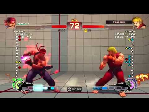 USF4 Daigo umehara (E.RYU) vs Sizen00 (KEN)