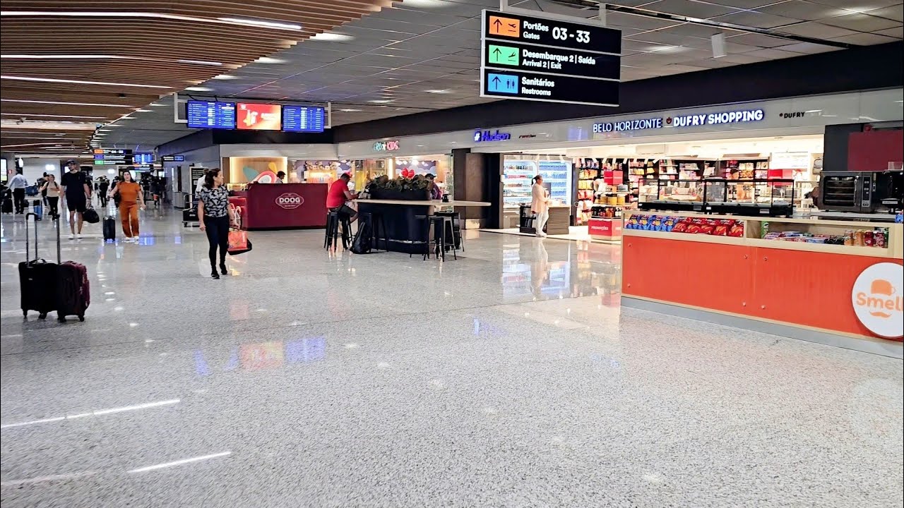 Conhecendo o Aeroporto de Belo Horizonte (Confins)