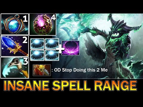 Outworld Devourer INSANE RANGE BUILD | 33 KILLS WITH NEW META  7.23 Dota 2 Gameplay
