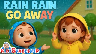 Rain Rain Go Away - Cartoonic baby fun in field | Kids Spaceship | Nursery Rhymes & Poem Song